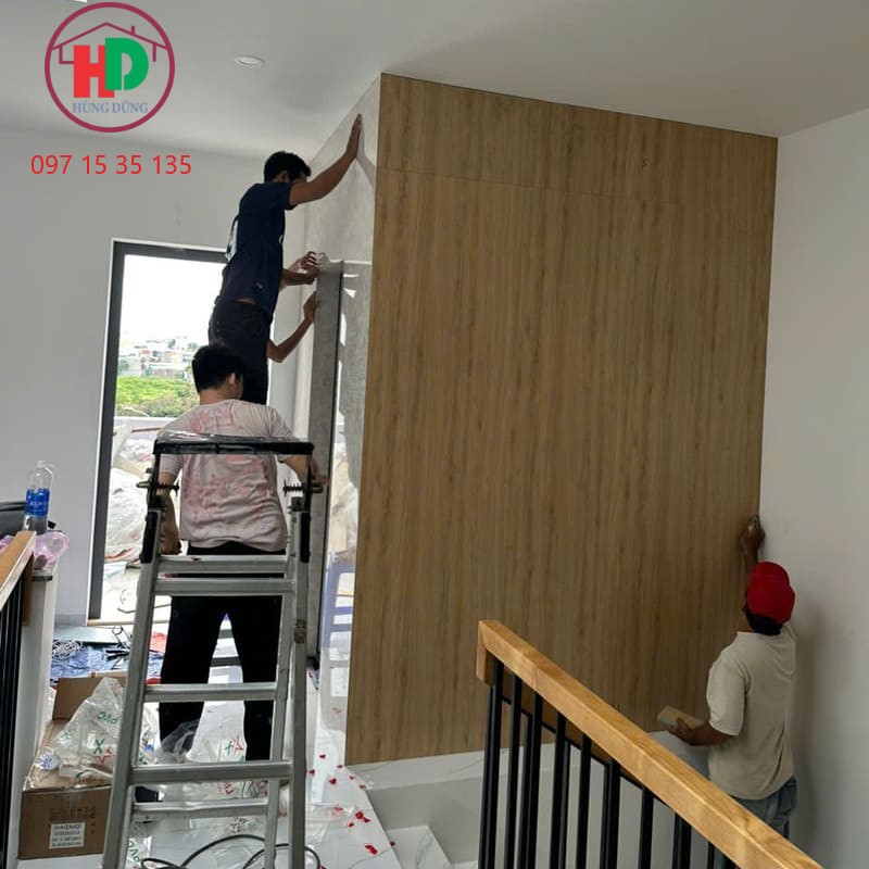 Tấm nhựa ốp thang máy đẹp màu sáng