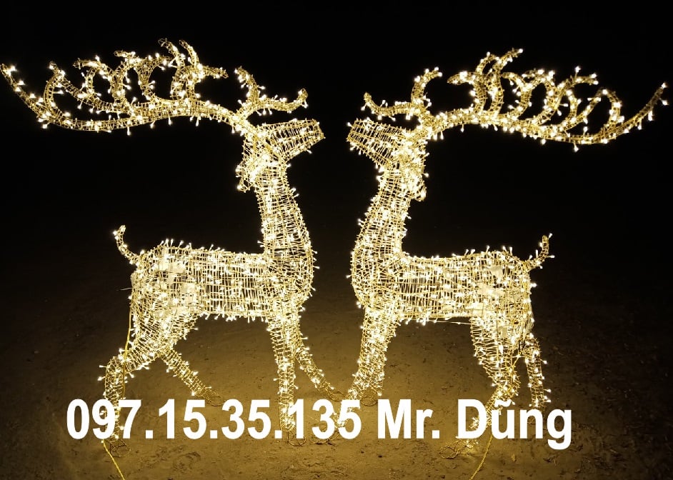  mô hình tuần lộc noel giá rẻ