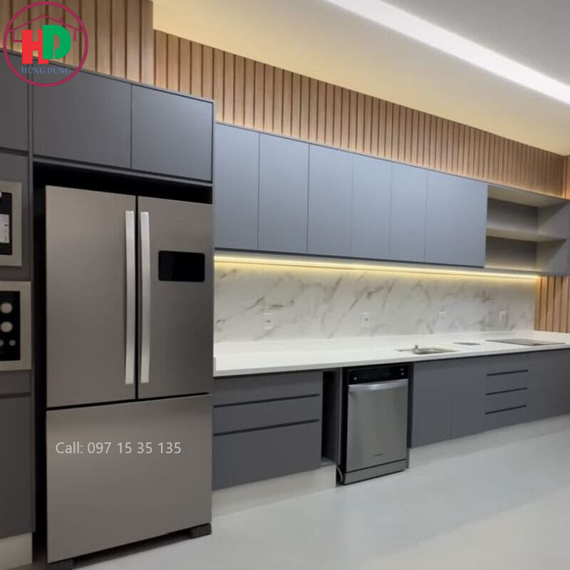 đóng tủ bếp giá rẻ hcm