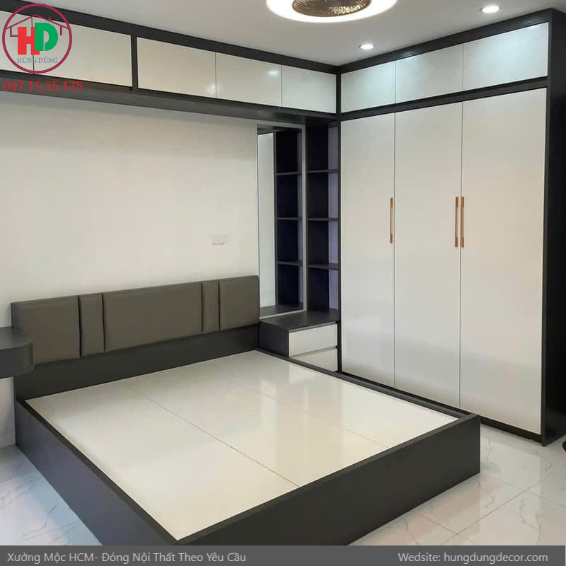 thi công nội thất phòng ngủ cao cấp tại hcm