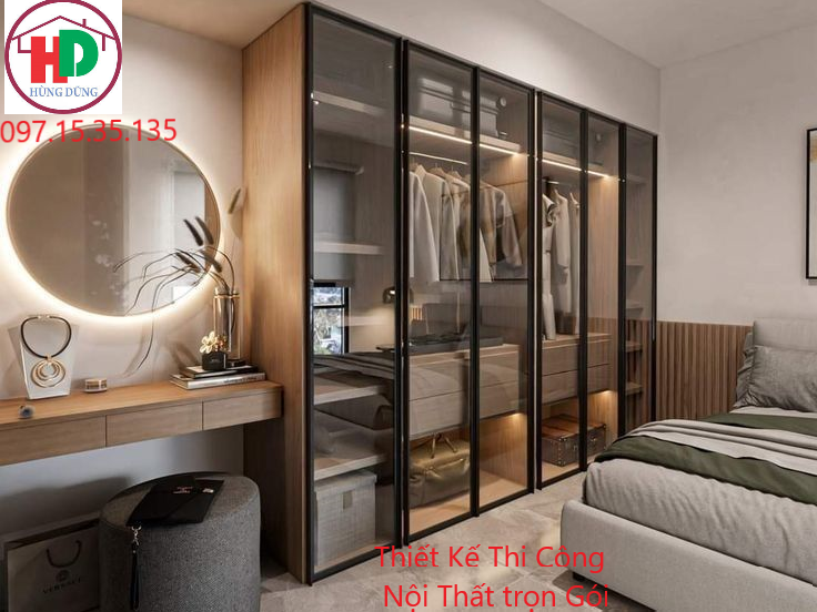 nội thất phòng ngủ cho nhà phố