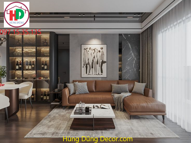 Thiết kế nội thất chung cư 60m2 tại Thủ Đức tối ưu không gian sống