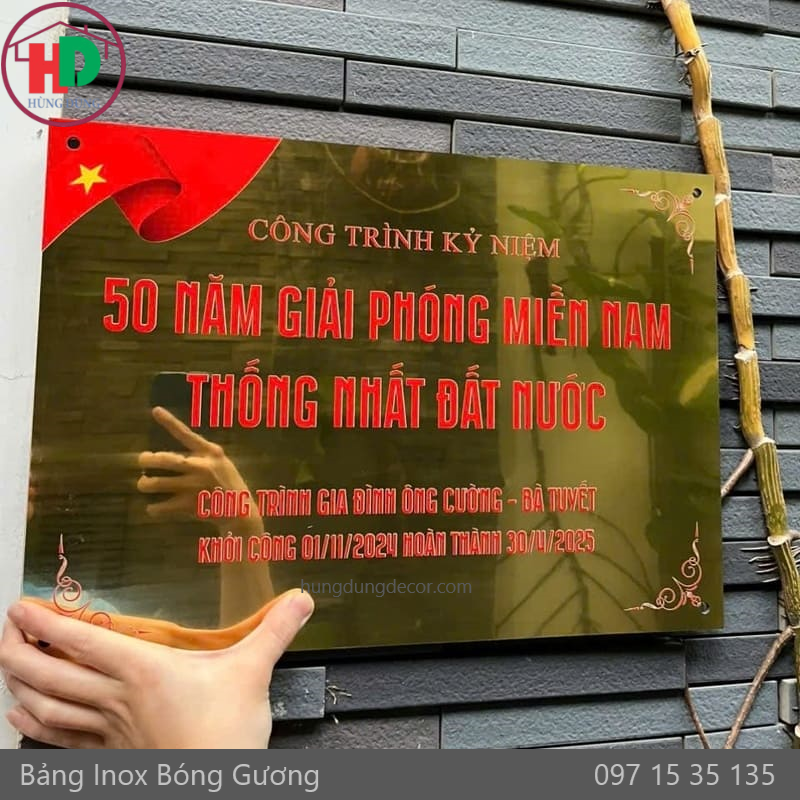 xưởng gia công biển số nhà tại dĩ an