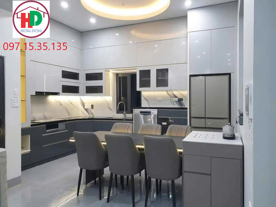 đóng tủ bếp tại Dĩ An