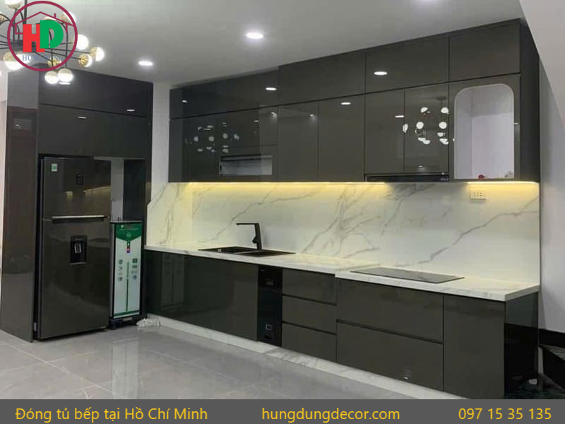 hùng dũng decor chuyên đóng tủ bếp