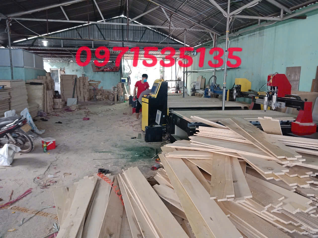 xưởng gia công cnc gỗ tại dĩ an