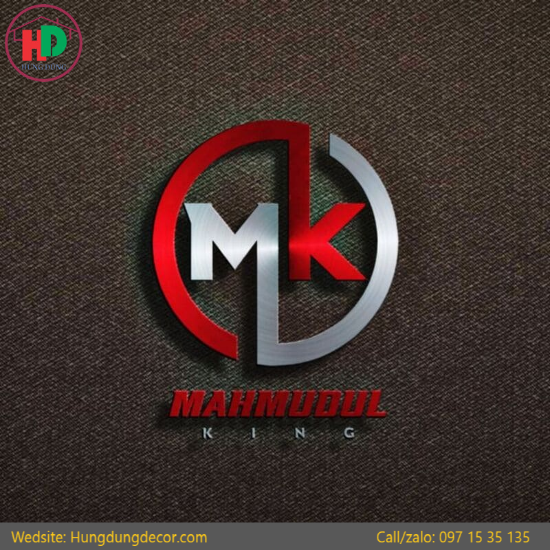 logo inox màu đẹp,sang trọng đẳng cấp