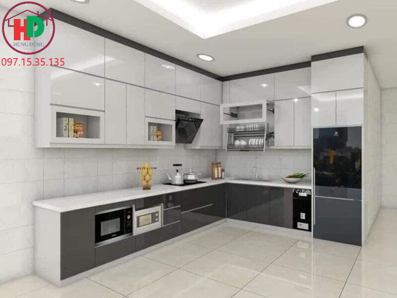 đóng tủ bếp trọn gói tại quận 2