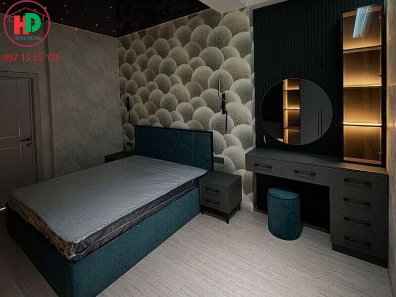 thiết kế nội thất phòng ngủ 15m2