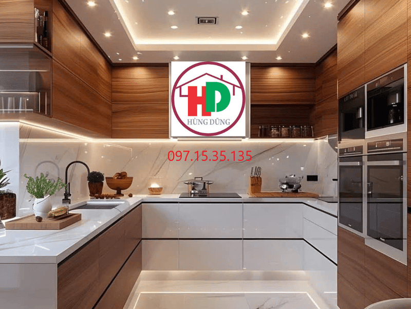xu hướng tủ bếp mới nhất