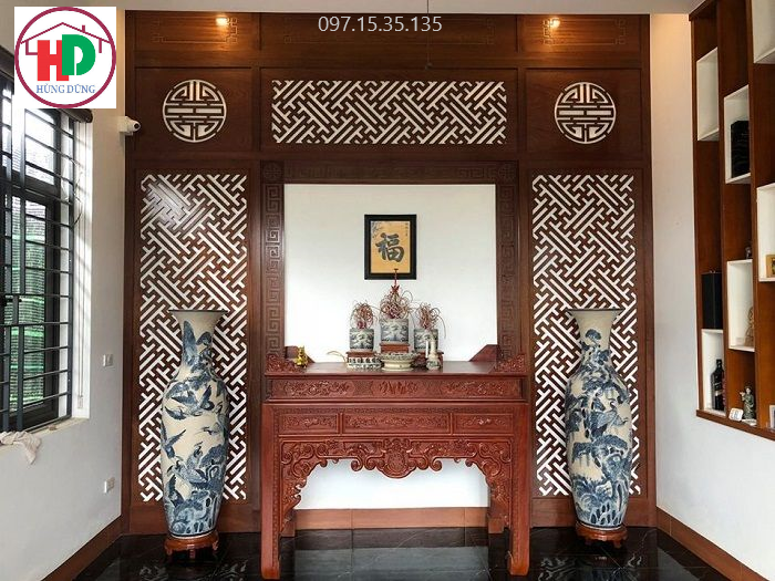 mẫu phòng thờ mới nhất 2026