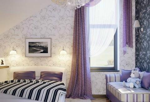 Phòng ngủ cho tín đồ của sắc hoa Lavender
