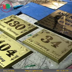 Bảng Tên Công Ty Inox