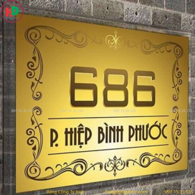 Bảng Tên Công Ty Inox