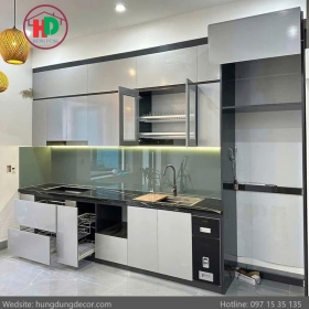 Đóng Tủ Bếp Gỗ Công Nghiệp Tại Quận 2