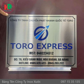 Đặt Làm Biển Số Nhà Mica Inox Tại Dĩ An 