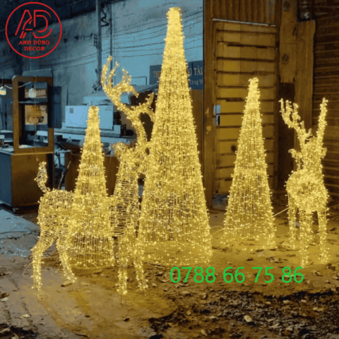 Bảng giá mô hình tuần lộc trang trí Noel – cập nhật mới nhất