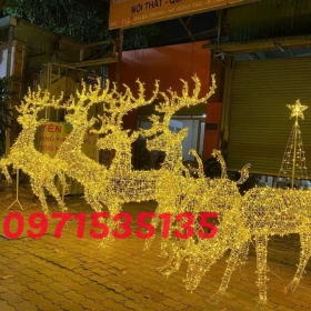 Cây Thông Quấn Led Trang Trí Noel