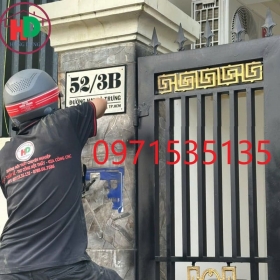 Làm Biển Số Nhà Giá Bao Nhiêu? Địa Chỉ Gia Công Uy Tín